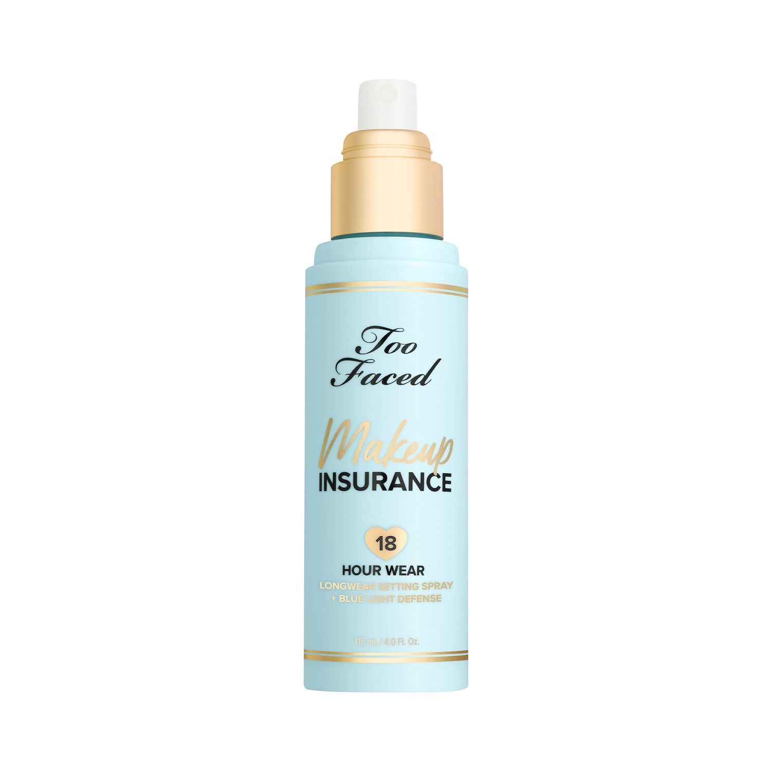 makeup insurance longwear setting spray + blue light defense (fijador de maquillaje en spray)